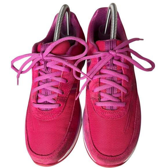 Dansko Shayla Womens US 7.5-8 EU 38 Pink Purple Leather Lace Up Comfort Sneakers - Picture 2 of 13